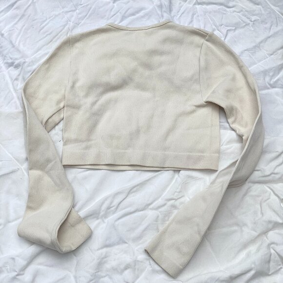 Zara Limitless Contour Collection Ribbed Crop Top (XS-S) - Picture 7 of 9